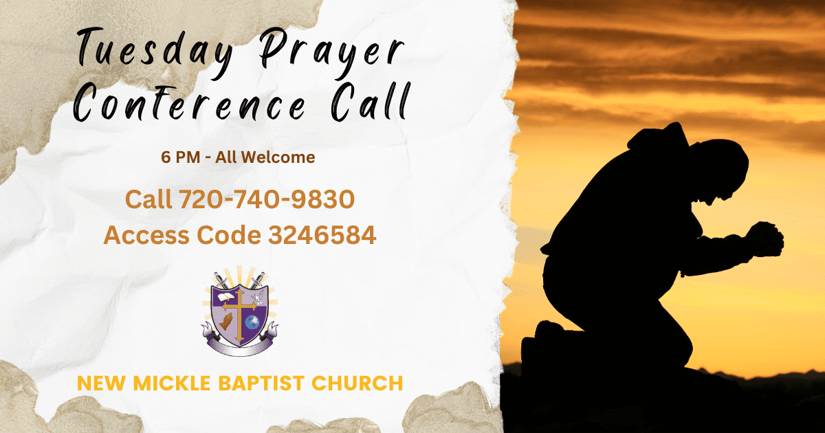 Featured image for “Tuesday Evenings | Prayer Line Call-In @ 6 PM”